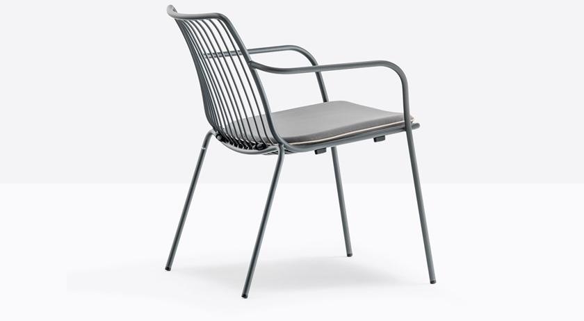 Pedrali Металлический стул с подлокотниками Nolita 3659 - Вид №5