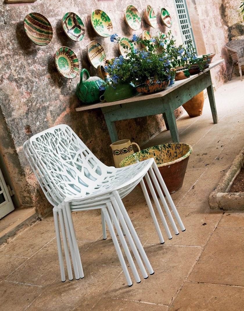 FAST Штабелируемый садовый стул из алюминия Forest 6501 - Вид №4