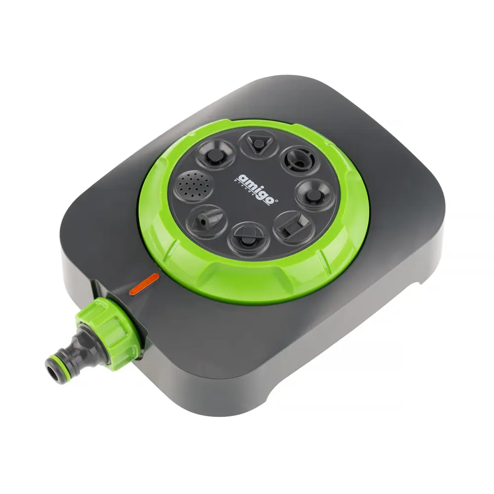 Дождеватель Amigo с 8 режимами полива для сада и теплиц 89347122 STLM-0952316