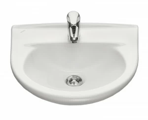 1.3131.0.S00.10B.0 Подвесная раковина настенная прямоугольная SANTERI  белая