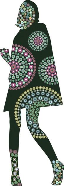 CONCEPTUWALL Клейкое украшение из нетканого материала Silhouettes sun-id-1385645 - Вид №6