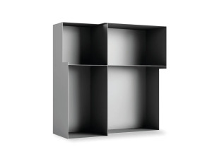 Модульный металлический книжный шкаф