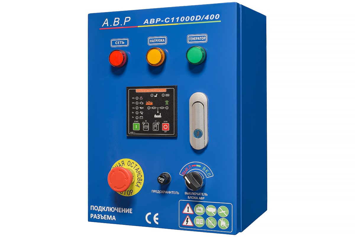 Блок автозапуска электрогенератора ТСС АВР-С 11000D/400 9130726 STDN-0121991