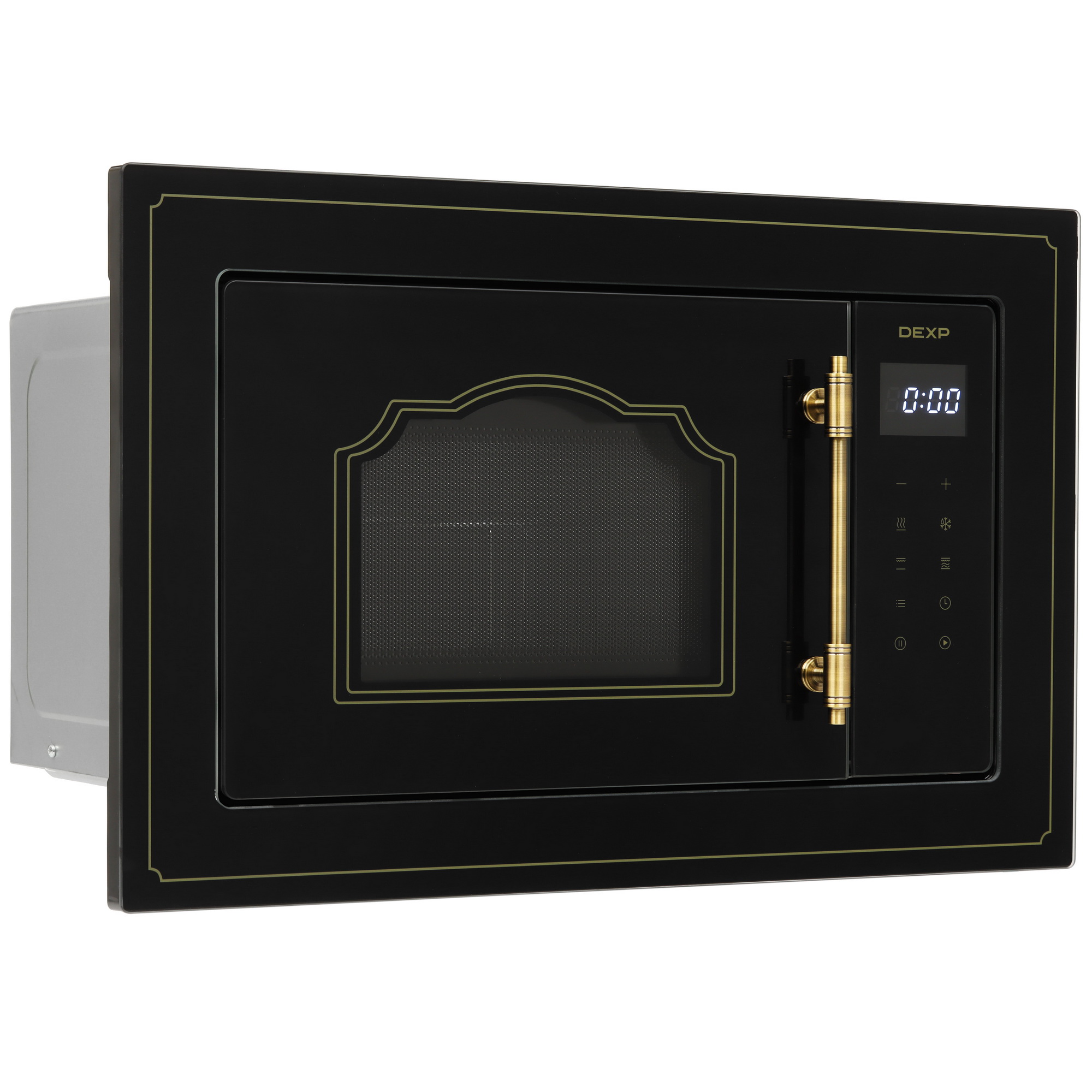 9134715 Встраиваемая микроволновая печь DEXP Rustic 01 черный STDN-0040708 - Вид №1
