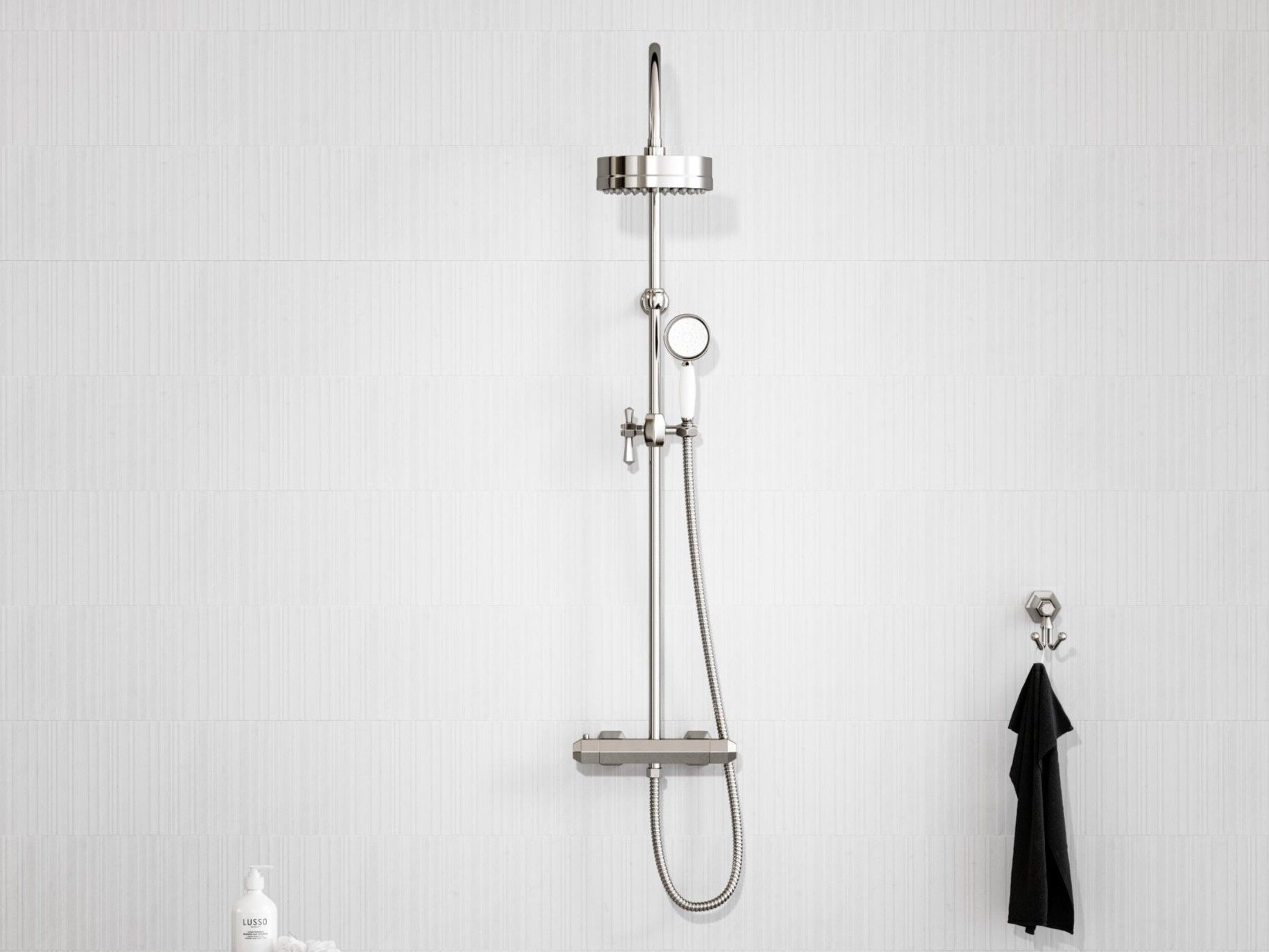 Термостатический смеситель для душа с ручным душем LUSSO Eton ARCH-00079366