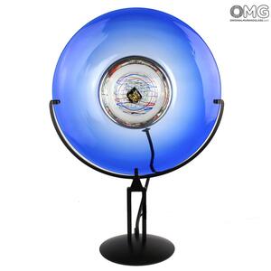 3921 ORIGINALMURANOGLASS Настольная лампа Небо - муранское стекло OMG 22 см