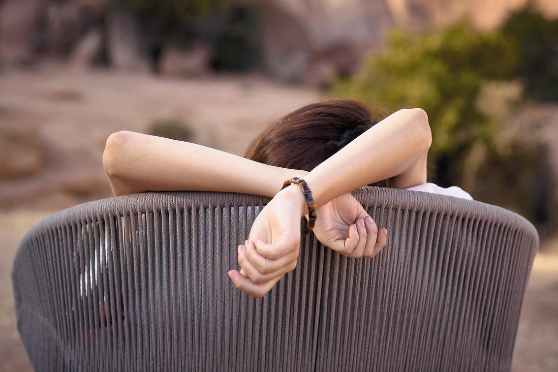 Шезлонг лава бронза Manutti Radius MNST742 - Вид №7