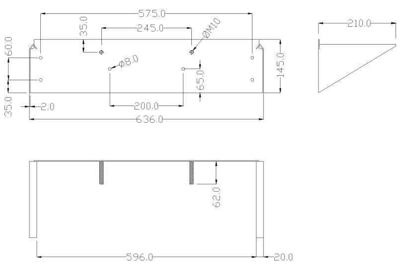 Держатель для раковины из нержавеющей стали Ponte Giulio Older ARCH-00136391 - Вид №3