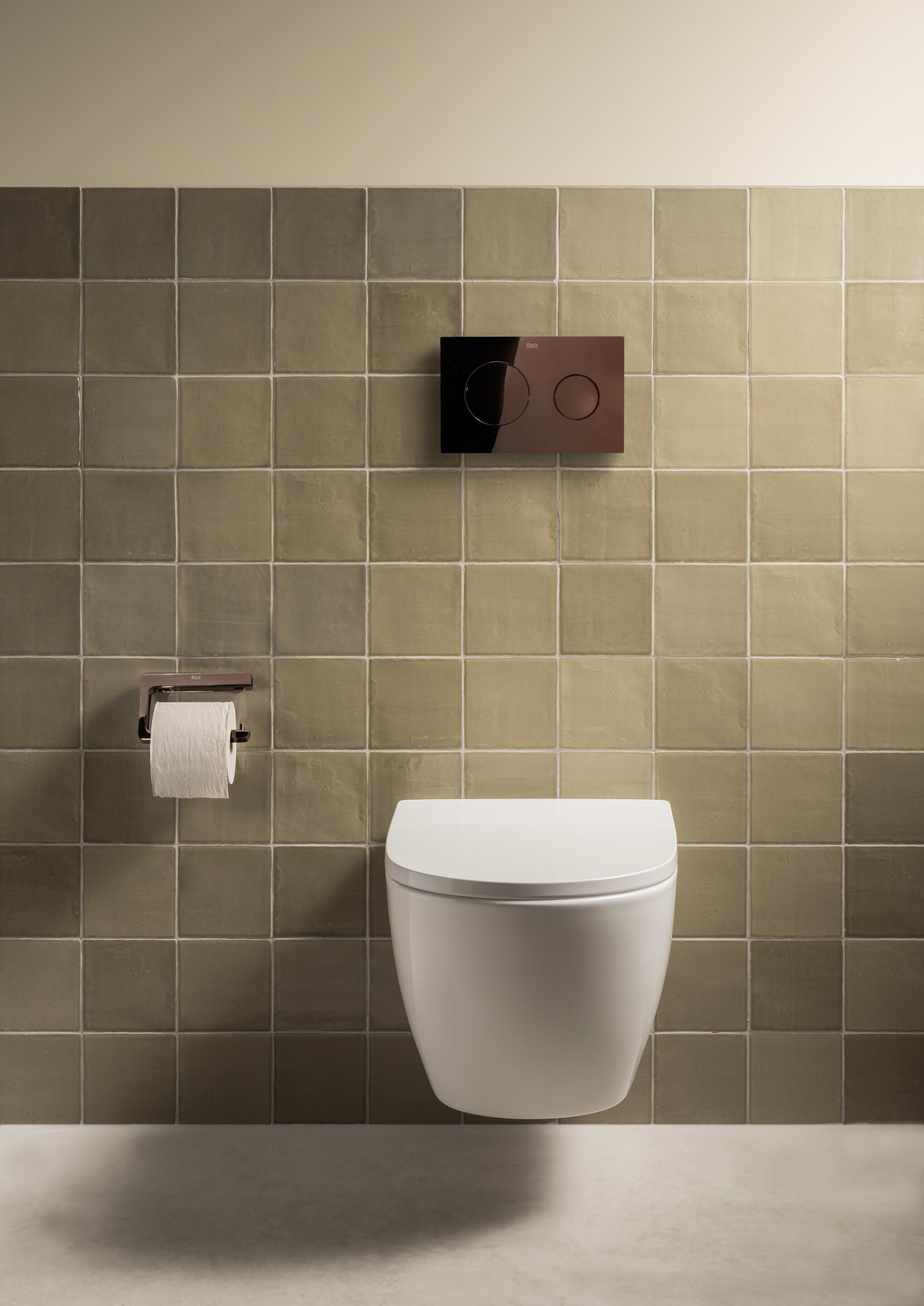 Пластиковая механическая туалетная панель управления Roca PL10 DUAL (ONE) A890189 ARCH-00145383 - Вид №13