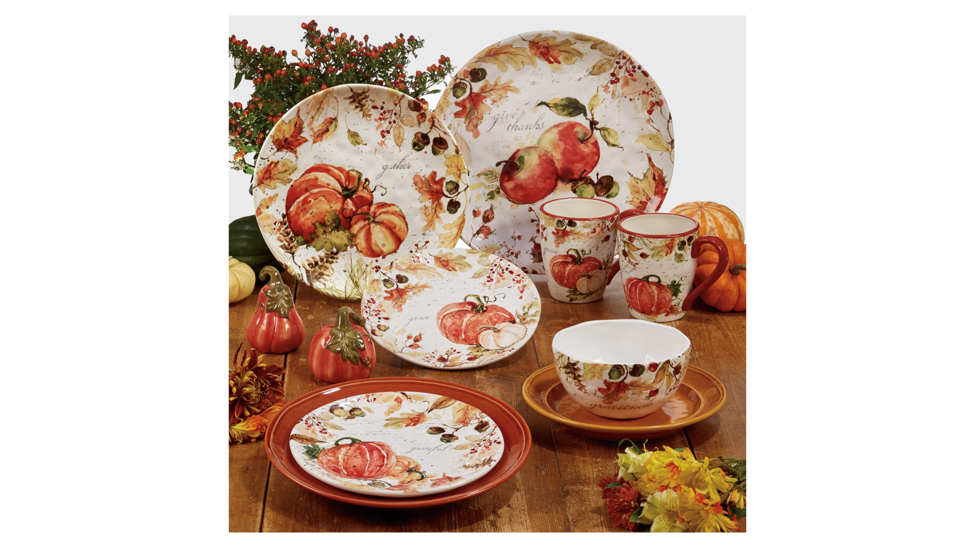 10642631 Certified International Тарелка закусочная Certified Int. Осенние краски-grace 23см, керамика Керамика  - Вид №2