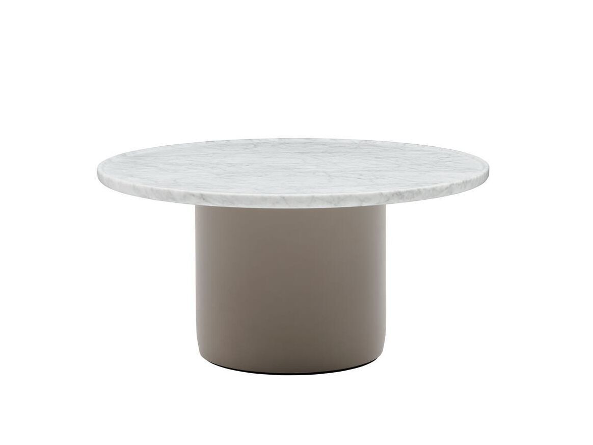 Полиуретановый садовый журнальный столик с мраморной столешницей B&B Italia Outdoor BUTTON ARCH-00127623 - Вид №1