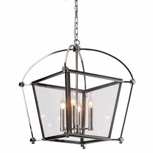 Подвесная люстра Crystal Lux Sorrento SP4 CRYSTAL LUX ДИЗАЙНЕРСКИЕ, SORRENTO 056963 Прозрачный