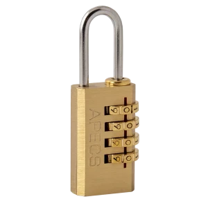 Замок кодовый Apecs PDB-40-21-CODE 21.3x9 мм латунь/сталь 89402043 STLM-2159431