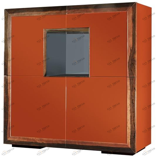 Garbarino Барная стойка с лакировкой черного дерева Bob Bob 6