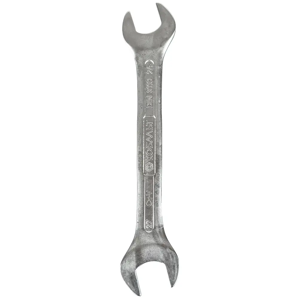 Ключ рожковый КОБАЛЬТ 24x27 мм для точного монтажа 89406918 STLM-1579010