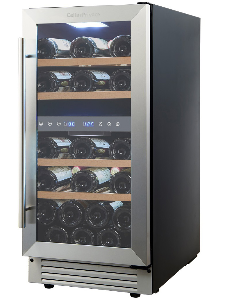 9943159 Винный шкаф Cellar Private CP027-2T серебристый STDN-0137301 - Вид №8