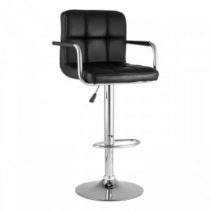 Стул барный регулируемый черный "Малави" STOOL GROUP  00-3882046 Черный