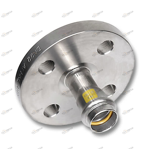 617VAPF22 SANHA 17-VA-PF пресс-фланец для газа, нержавеющая сталь DN 20 / 22 mm мм 