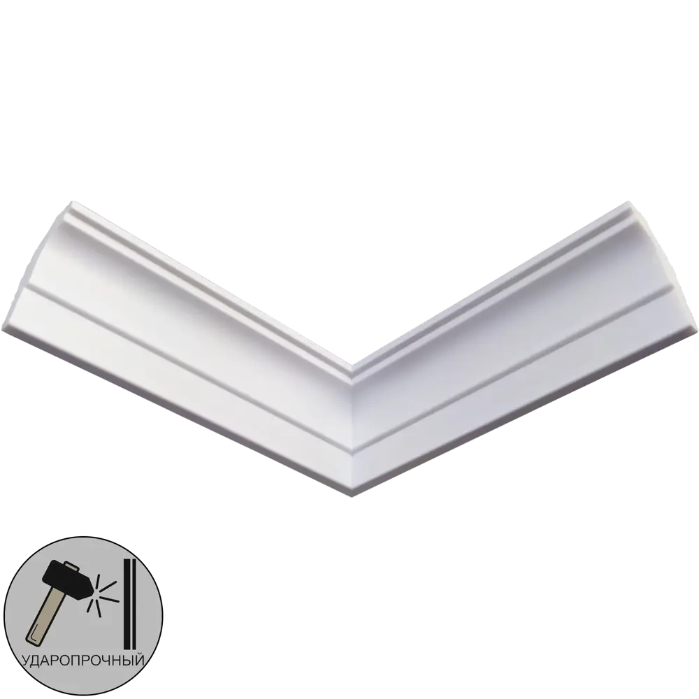 FORMAT Уголок для потолочного плинтуса белый 36 мм - элегантное решение стыков 82999073 STLM-0837607 - Вид №1