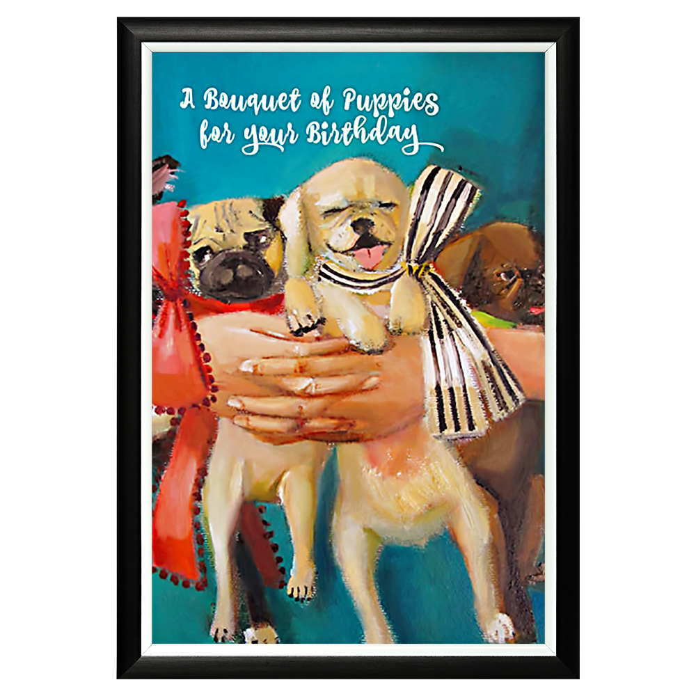 828199904_1818 Арт-постер "Букет на день рождения" Object Desire 