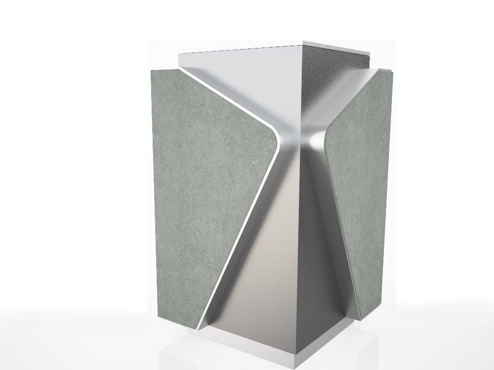 Стальные стойки для мусора Viscio Urban Design Fio' ARCH-00067316 - Вид №1