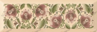 Metro-Gzhel beige light 04 10х30 Gracia Ceramica 010301001821