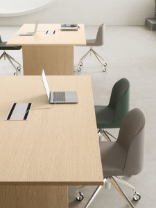 Прямоугольный стол для совещаний из меламина