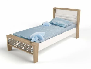 Кровать ABC-KING 190х120 №1 MIX №1 ( голубой)