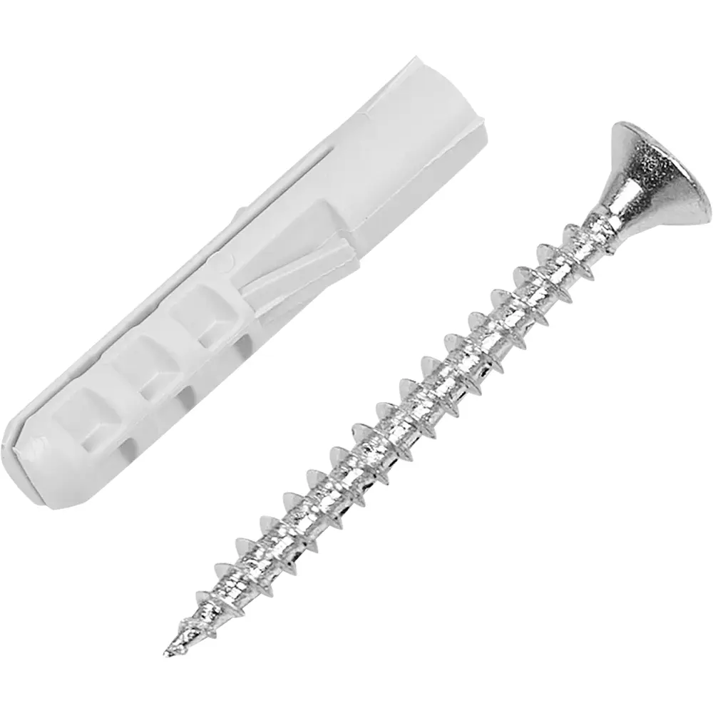 Дюбель распорный нейлоновый Dilwis 10x50мм 24 шт. в комплекте с шурупом STLM-2066810 - Вид №2