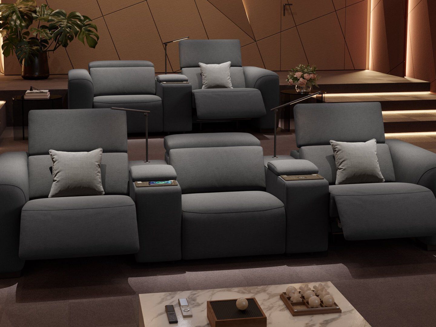 3-местный тканевый диван Sofanella Sorrento Kino ARCH-00109617 - Вид №4