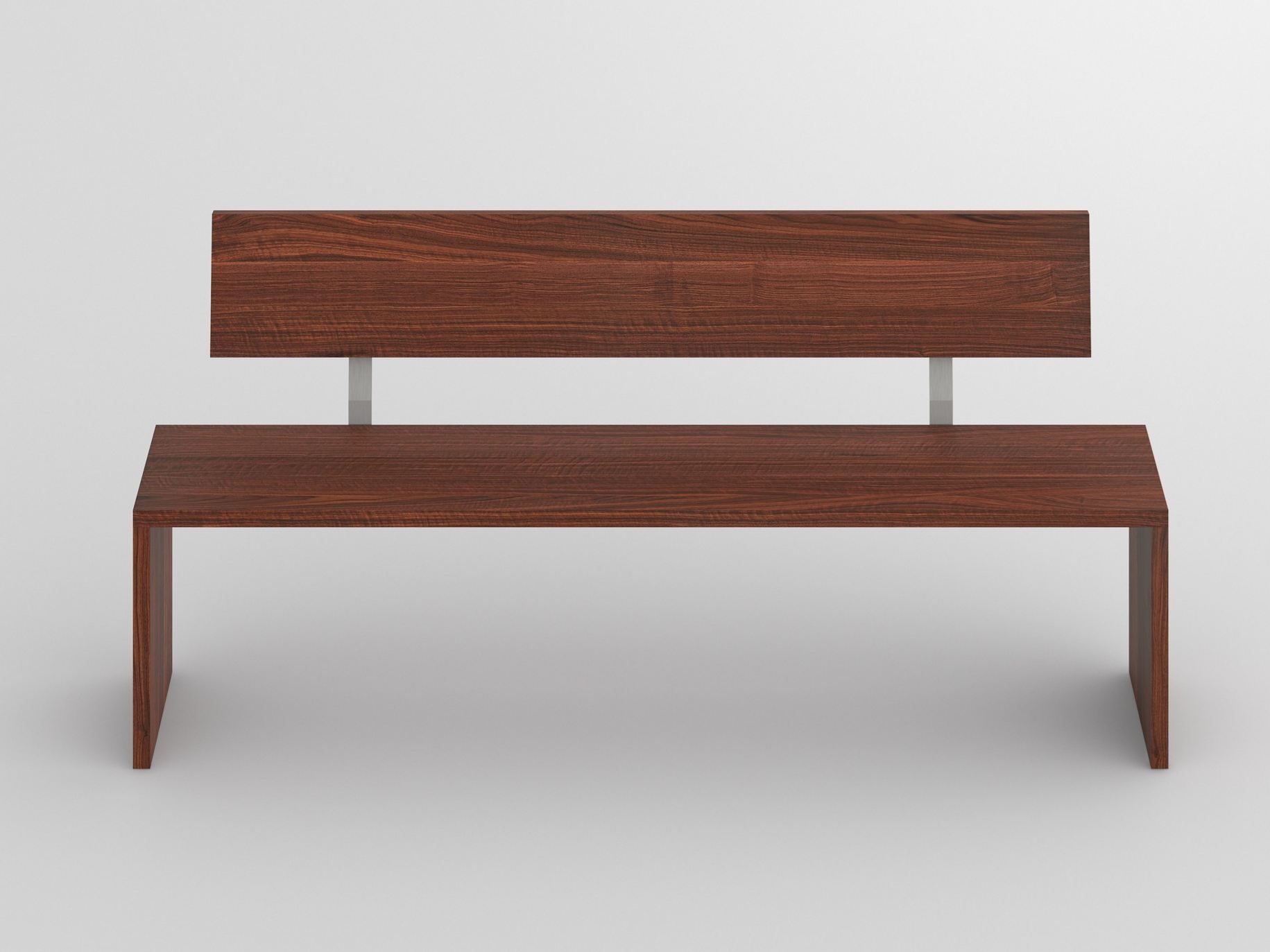 Скамья из массива дерева со спинкой Vitamin Design Mena ARCH-00047627 - Вид №1