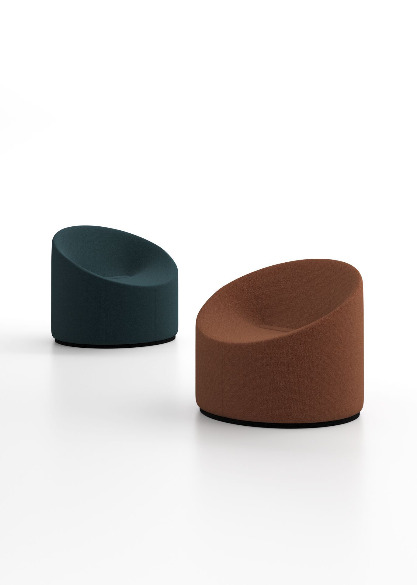 Вращающееся кресло с подлокотниками Omelette Editions BOLET ARCH-00045887 - Вид №2