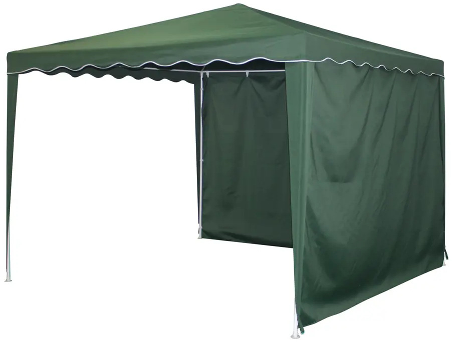 NATERIAL Шторы для тента 160G - защита и уединение в тёмно-зелёном цвете 82232756
