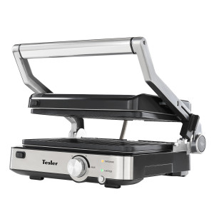 5352790 Гриль TESLER EG-205 серебристый