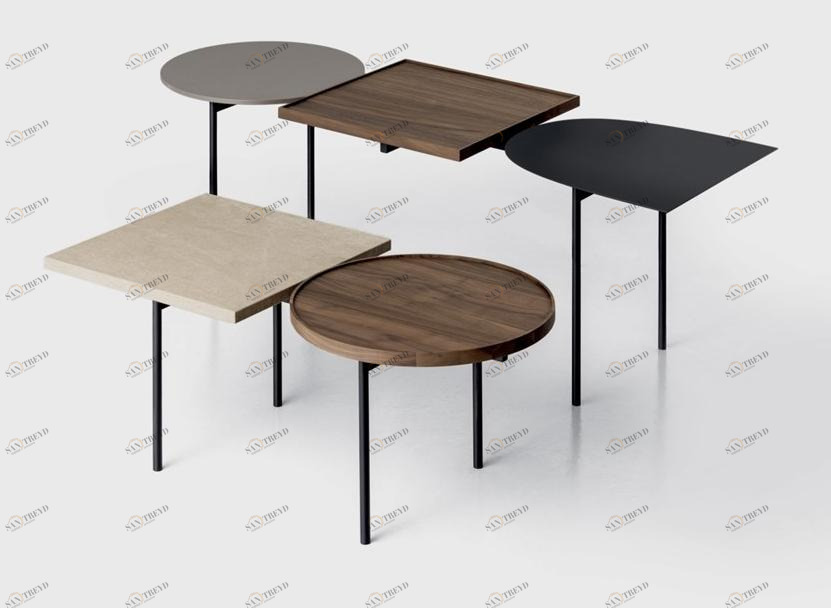 Kristalia Лакированный журнальный столик sun-id-1398020