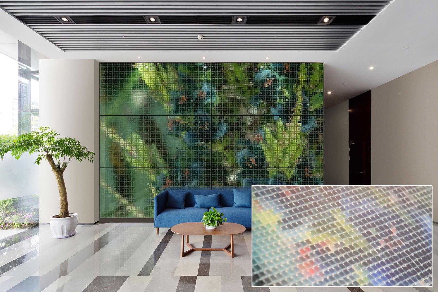 FSRT365 Перегородка из стекла vivispectra vektr с индивидуальной прослойкой в ​​стандартной отделке Forms-surfaces  - Вид №3