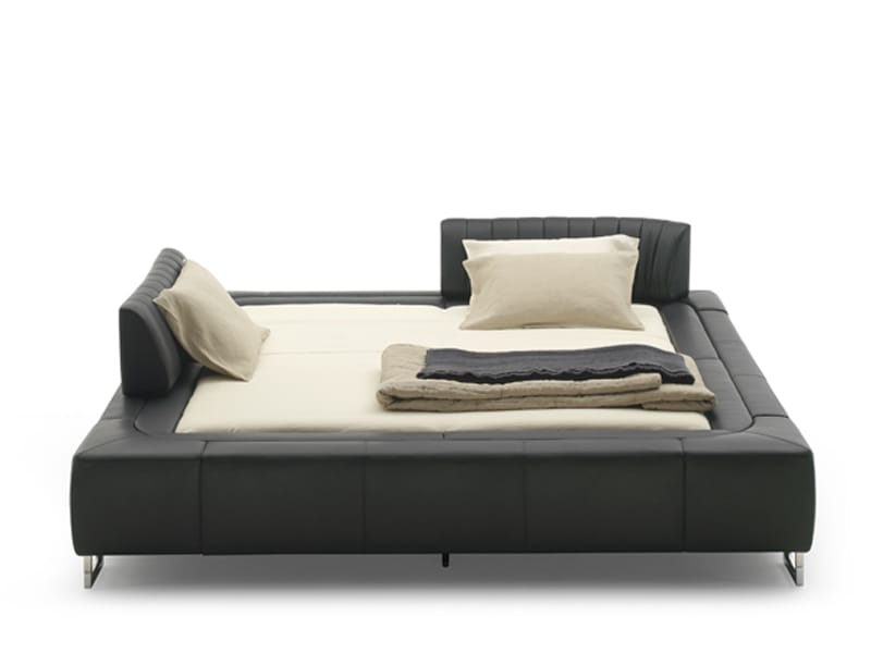 Кожаная мягкая двуспальная кровать de Sede DS-1165 ARCH-00096817 - Вид №1