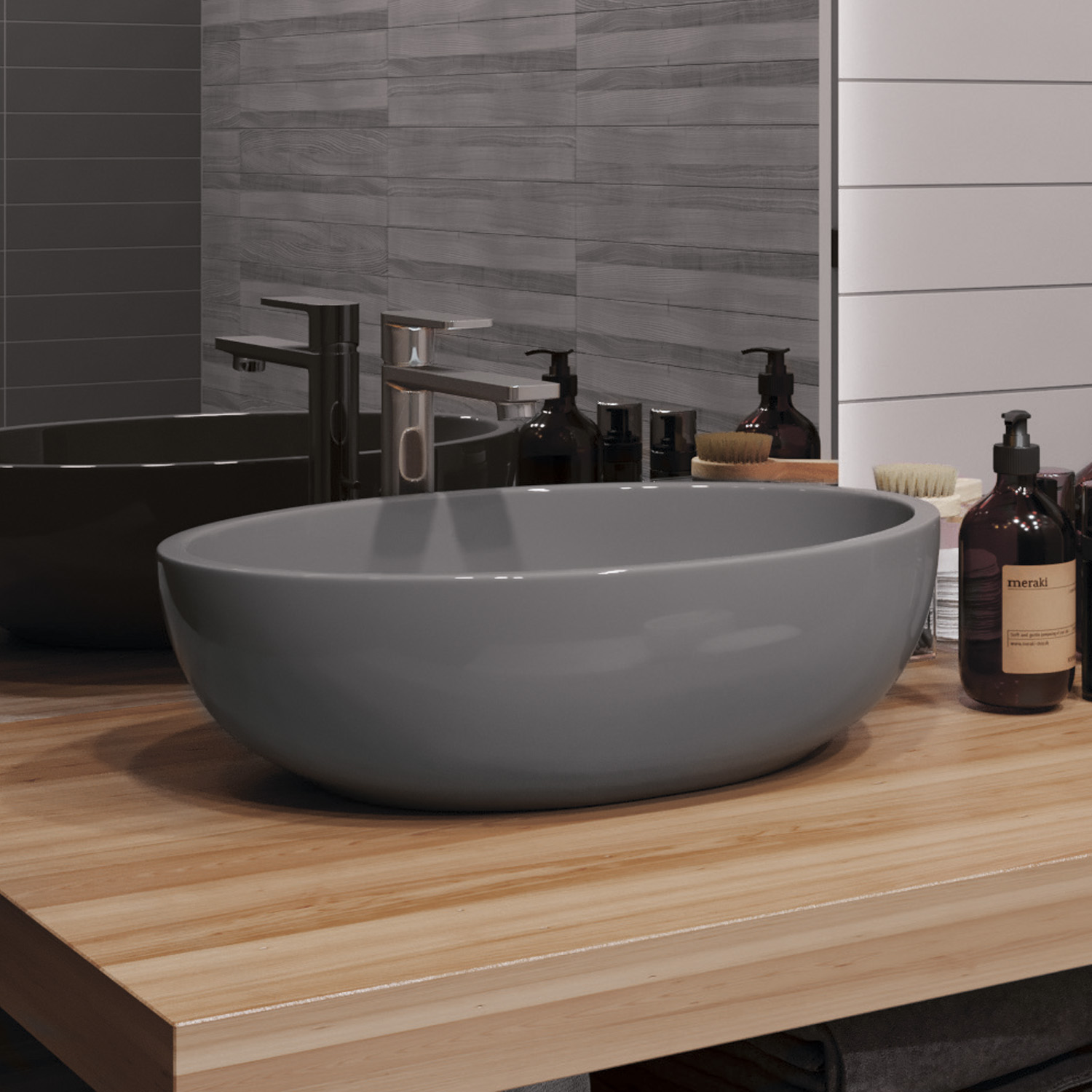 Накладной умывальник Сolor SANITA LUXE Ringo RNGSLWB14 - Вид №5