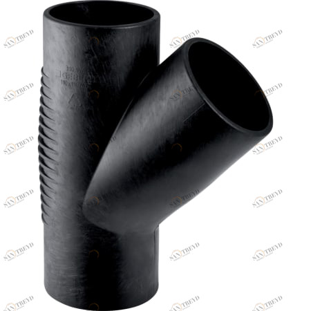 GEBERIT 308.064.14.1 Тройник Geberit Silent-db20 45° 