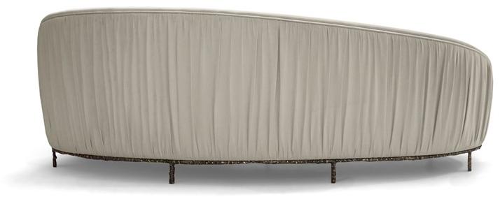 KOKET Изогнутый диван из ткани sun-id-1360858 - Вид №3