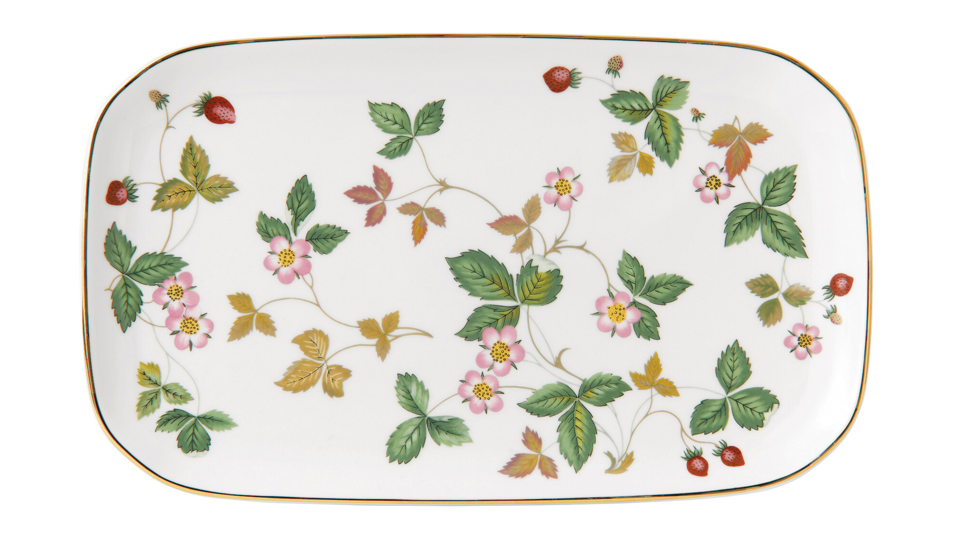 10676131 Wedgwood Сервиз столовый Wedgwood Земляника на 6 персон 19 предметов, фарфор Фарфор костяной  - Вид №4