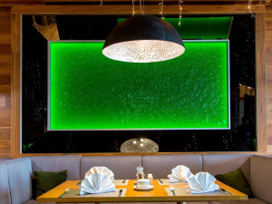 Светящаяся декоративная стеклянная панель