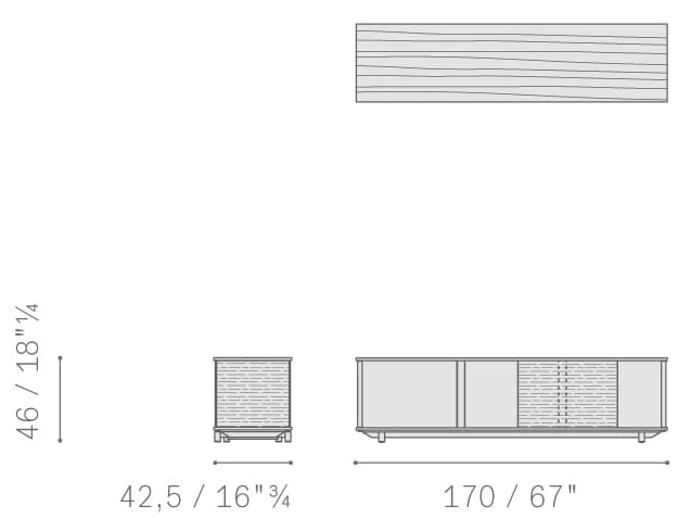 Мадия из технической ткани Poltrona Frau офис-системы управления ARCH-00057994 - Вид №19
