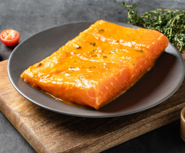9273 Лосось в томатно-базиликовом маринаде для запекания Вкусляндия  - Вид №1