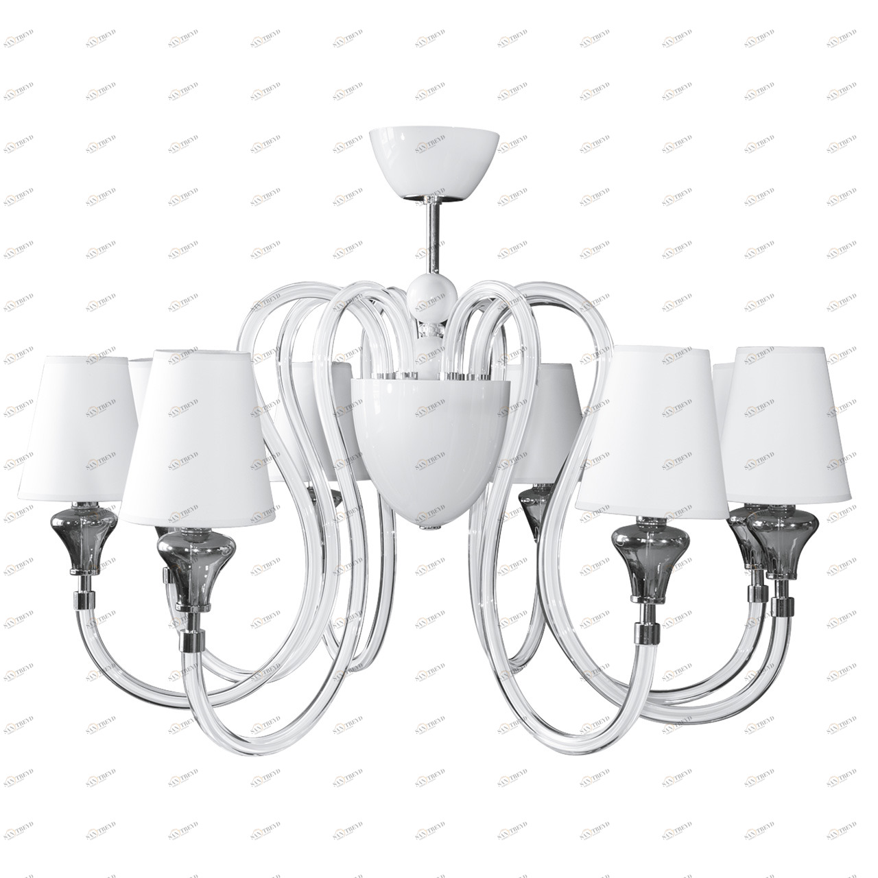 Потолочная люстра Lightstar Otto 809086 LIGHTSTAR ДИЗАЙНЕРСКИЕ, OTTO 058268 Белый 