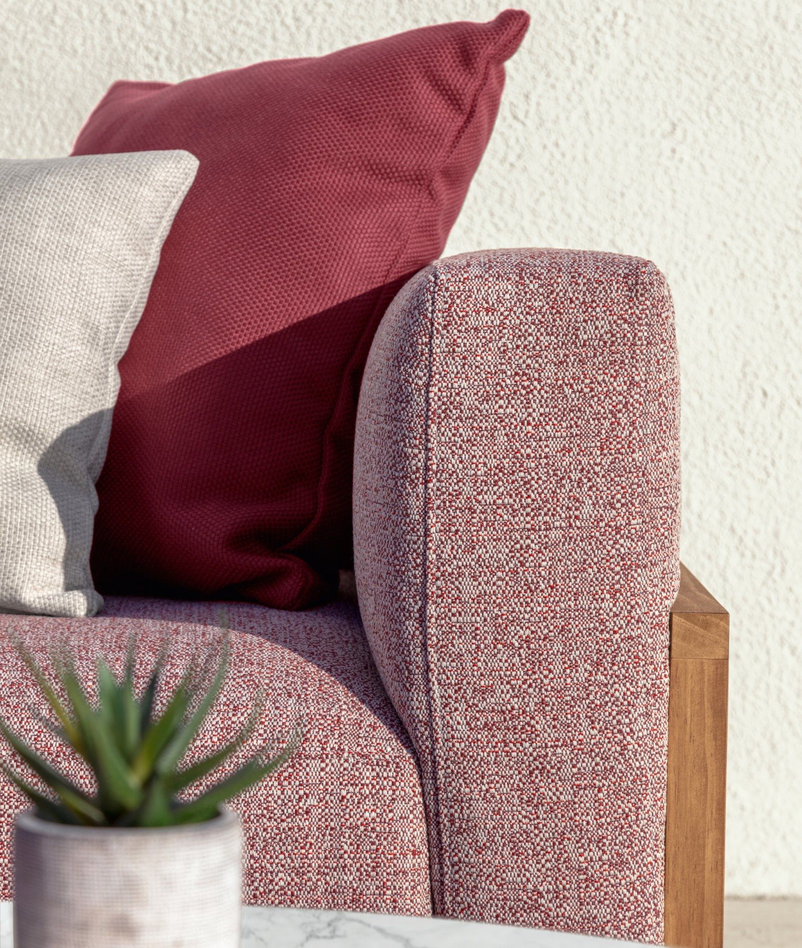 Тканевый модульный садовый диван Talenti CleoSoft-wood ARCH-00051032 - Вид №10