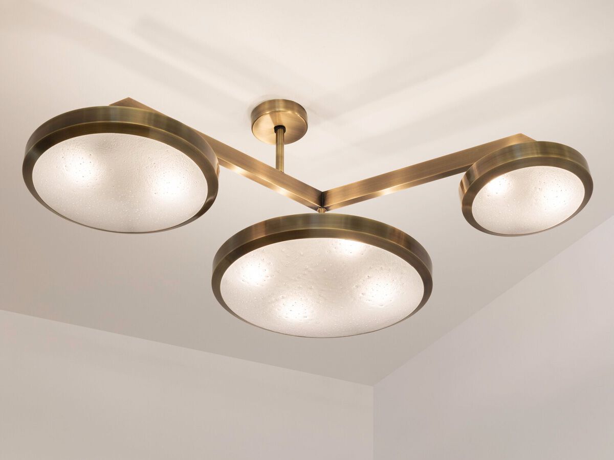 Латунный потолочный светильник GASPARE ASARO ZETA ARCH-00029108