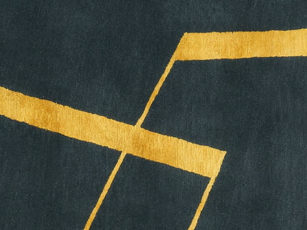 Прямоугольный ковер ручной работы Deirdre Dyson 2010 ARCH-00068588