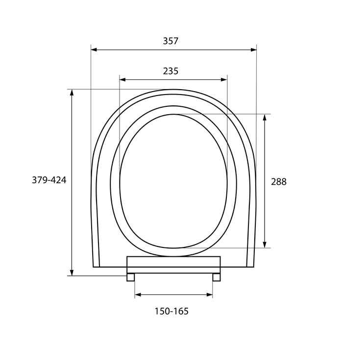 020PP00M31 Сиденье для унитаза полипропилен 020 Milardo PP Seat Cover  - Вид №1