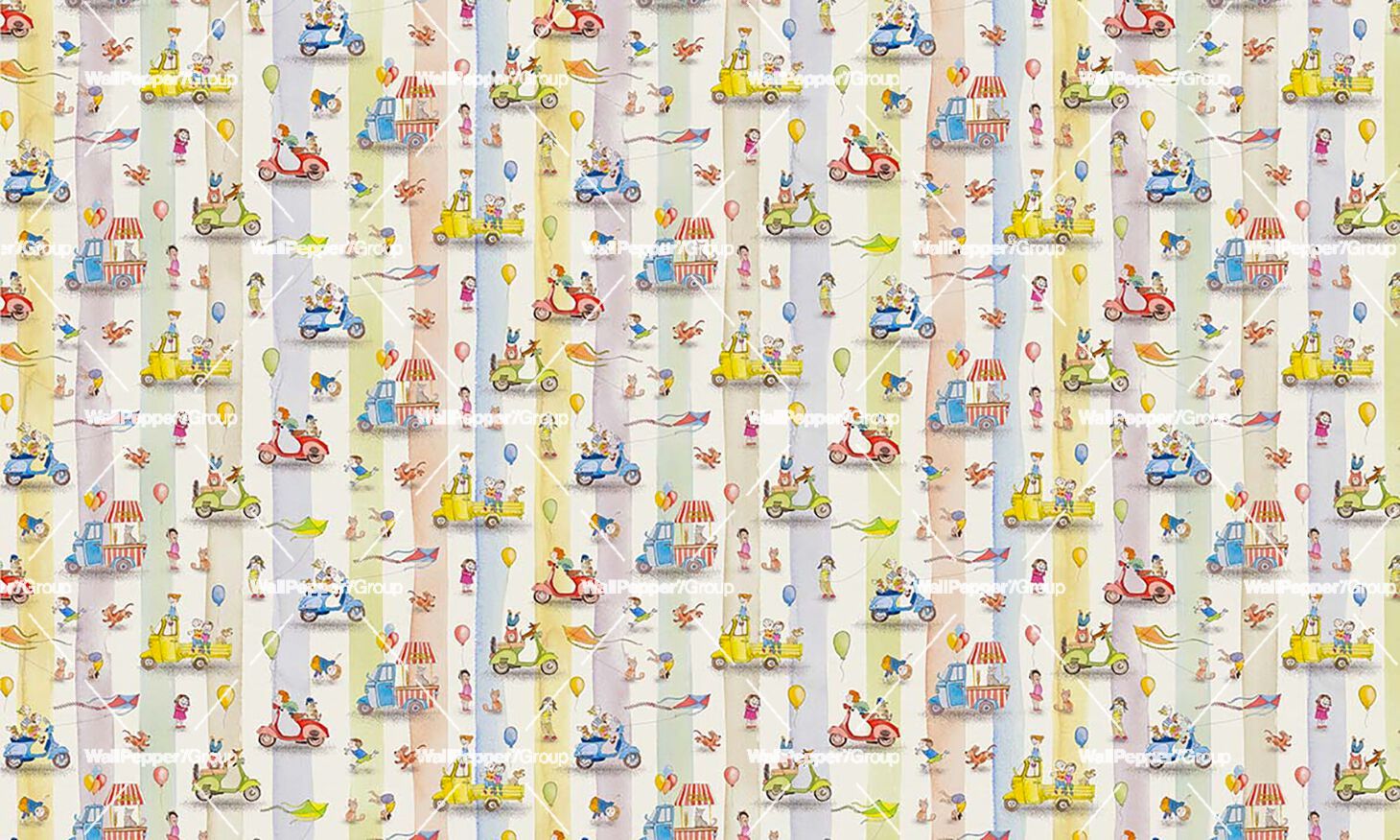 Нестареющие обои, ПВХ бесплатно, экологически чистые, моющиеся WallPepper наивный ARCH-00056716 - Вид №1